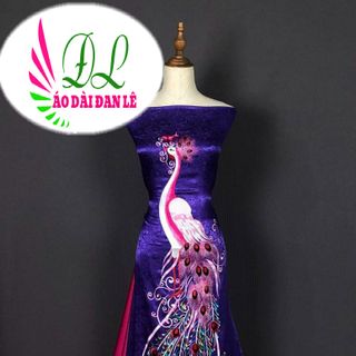 Xưởng sỉ - ÁO DÀI ĐAN LÊ THÊU 01