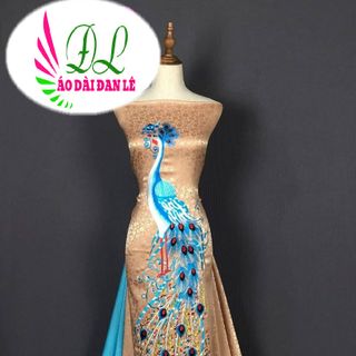 Xưởng sỉ - ÁO DÀI ĐAN LÊ THÊU 01
