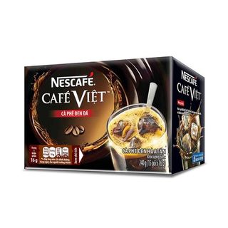 Cà phê Nescafé Việt đen đá ( hộp 15 gói x 16g ) Thùng 24 hộp giá sỉ