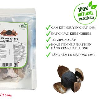 Tỏi Đen Cô Đơn 500g CvdMart - Lonely Black Garlic