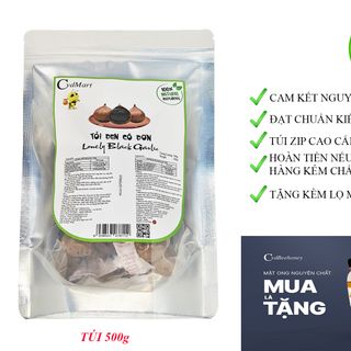 Tỏi Đen Cô Đơn 500g CvdMart - Lonely Black Garlic