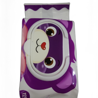 Khăn ướt Babi hình Gấu 125Gr - Không mùi