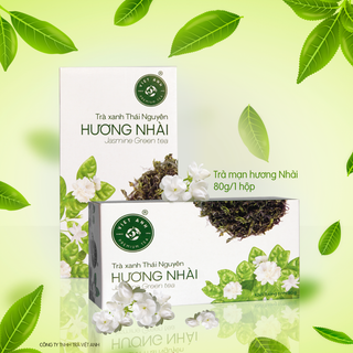 Trà Nhài Thái Nguyên pha ấm 80g/1hộp