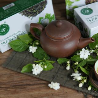 Trà Nhài Thái Nguyên pha ấm 80g/1hộp