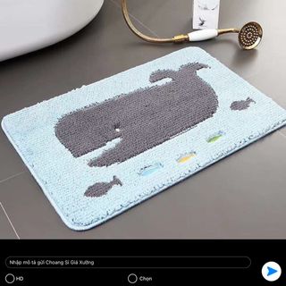 Thảm chân bông kt 40x60 sỉ 55k