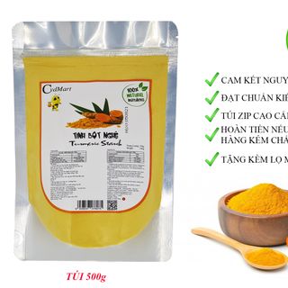 Tinh Bột Nghệ 500g CvdMart - Turmeric starch