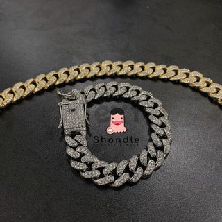 Vòng tay mạ vàng đính đá sỉ ll