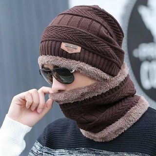 Về tiếp SLL sét khăn mũ len nam trơn