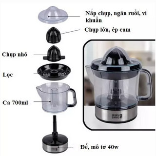 Máy vắt cam ép cam chính hãng LEBENLANG của Đức dung tích 700ml bảo hành 12 Tháng - LB389