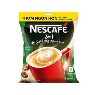 Cà phê Nescafé xanh 3 in 1 ( bịch 46 gói x 17g ) Thùng 12 bịch giá sỉ