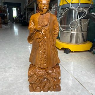 Tượng Gỗ Khổng Minh Gia Cát Lượng