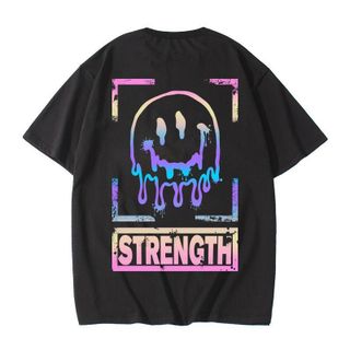 Áo thun phản quang 7 màu STRENGTH form dưới 75kg