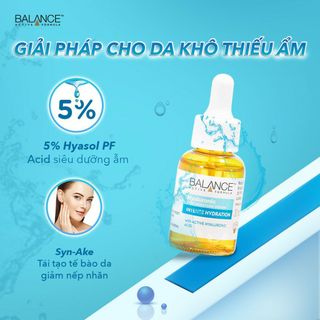 SERUM CẤP NƯỚC DƯỠNG ẨM BALANCE ACTIVE FORMULA HYALURONIC DEEP MOISTURE 30ML
