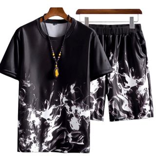 Set Bộ Thể Thao Nam Họa Tiết Sành Điệu