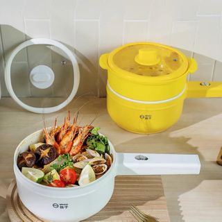 Nồi điện chống dính đa năng + kèm xửng hấp