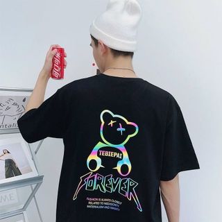 Áo thun phản quang 7 màu FOREVER form dưới 75kg