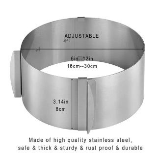 Khuôn ring điều chỉnh kích thước từ 6inch đến 12 inch