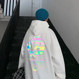 Áo Hoodie phản quang 7 màu MRDERECTION form dưới 70kg decan in xịn