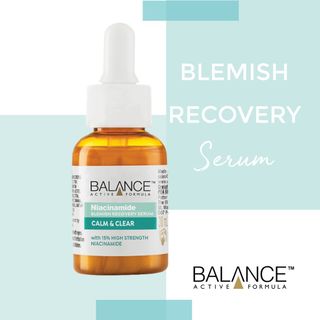 Serum giảm mụn, sáng da Balance Active Formula Niacinamide 15% Blemish Recovery