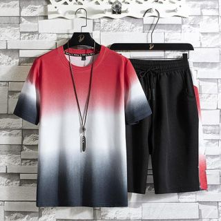 Set Bộ Thể Thao Nam Loang Màu Thời Trang Hot