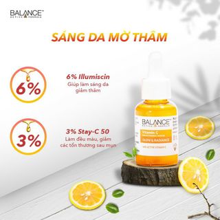 SERUM TRẮNG DA, MỜ THÂM BALANCE ACTIVE FORMULA VITAMIN C 30ML