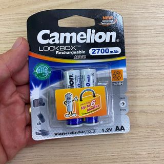 Pin sạc 2A Camelion 2700mAh (Vỉ 2 viên) giá sỉ