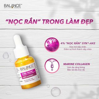 SERUM CHỐNG LÃO HOÁ NỌC RẮN BALANCE ACTIVE FORMULA SNAKE VENOM WRINKLE FREEZE 30ML
