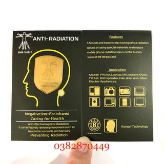 Miếng Dán Chip Chống Bức Xạ Điện Từ, Điện Thoại, Máy Tính