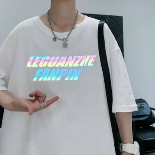 Áo thun phản quang 7 màu Leguanzhe fanpin form dưới 75kg
