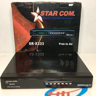Đầu thu test sóng vệ tinh DVB-S1 STAR COM SR-X333 giá sỉ