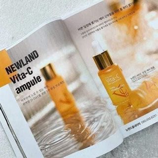 Tinh chất cô đặc dưỡng trắng da Vita-C Total Care Ampule NewLand 6 ống
