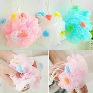 BÔNG TẮM CAO CẤP LƯỚI TRÒN TẠO BỌT