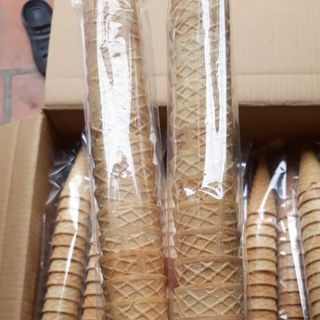 Bánh ốc quế giòn ăn kem