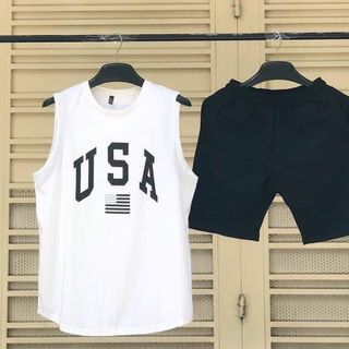 Set Bộ Nam Tập Thể Thao GYM Thoáng Mát