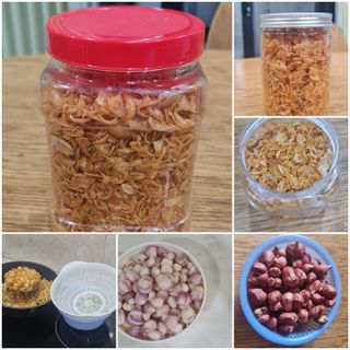 Hành Phi Nguyên Chất Không Pha Bột 500gr