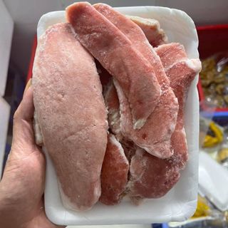 Nầm (vú) heo thái lát