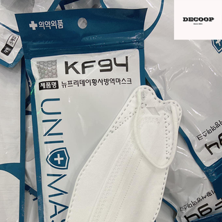 thùng khẩu trang 4D Uni Mask KF94 lọc bụi mịn, kháng khuẩn 4 lớp, thiết kế 4d dễ thở không dính son(300 chiếc)