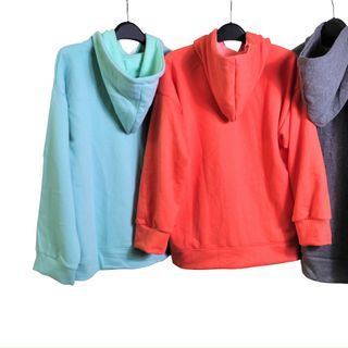 Áo hoodie trơn nỉ ngoại trẻ trung, năng động from dưới 75kg