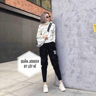 Quần Jorger Lót Nỉ