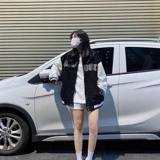 Áo khoác nhung 2 lớp dày đẹp, logo thêu CHO DSE trẻ trung, năng động