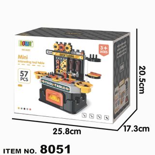 Đồ chơi nhập vai BOWA 8051-8059: Đồ chơi hướng nghiệp kĩ sư, trang điểm, bác sĩ, thu ngân, mua sắm...