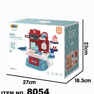 Đồ chơi nhập vai BOWA 8051-8059: Đồ chơi hướng nghiệp kĩ sư, trang điểm, bác sĩ, thu ngân, mua sắm...