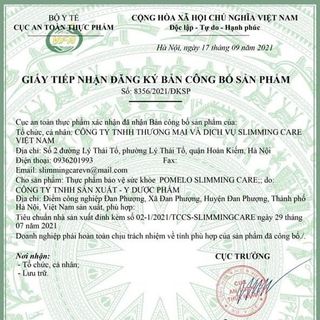 THẠCH BƯỞI DA XANH SLIMMING CARE