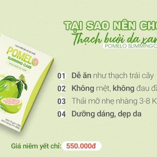 THẠCH BƯỞI DA XANH SLIMMING CARE