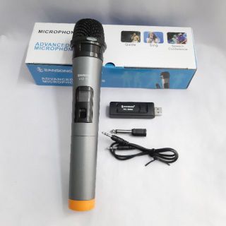 Micro không dây đa năng V12TU báo led