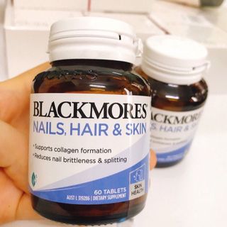 Viên uống đẹp da, móng, tóc Blackmores Hair Nail Skin lọ 60 viên giá sỉ