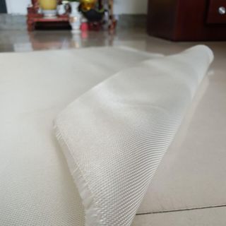 Vải Silica màu trắng ngà chịu nhiệt cao 1200 độ C