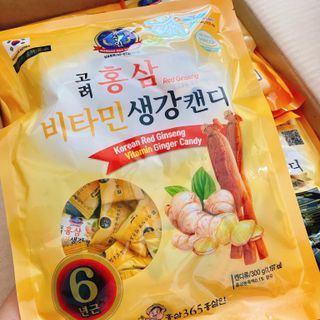 Kẹo Gừng Vitamin 365 Hồng Sâm Nội Địa Hàn Quốc