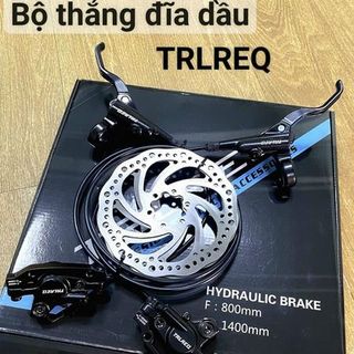 Bộ Tay Thắng Đĩa Dầu Xe Đạp 160mm TRLREQ Hàng Chính Taiwan