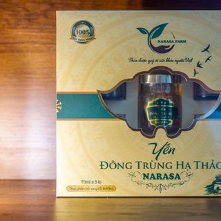 Hộp Yến Đông Trùng Hạ Thảo 5 hũ